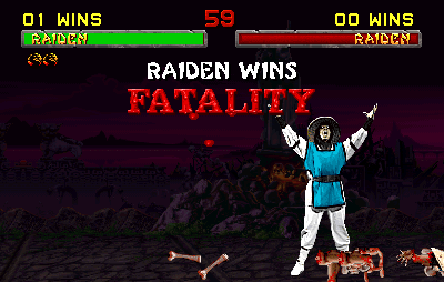 FATALITY! Flawless victory. 🥋